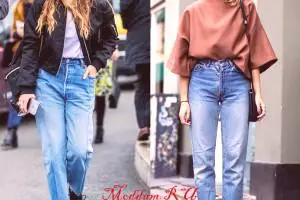Jeans MOM Original (MOM JEANS): à qui ils vont et avec quoi porter